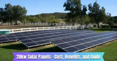 20kw solar panels