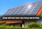 aircon with solar panel