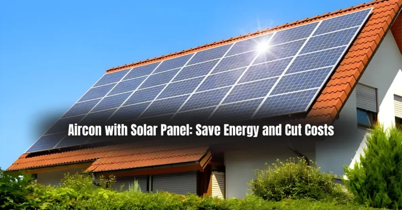 aircon with solar panel