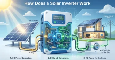 how does a solar inverter work