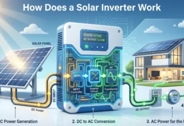 how does a solar inverter work