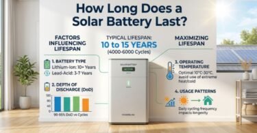 how long does a solar battery last