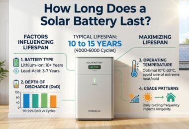 how long does a solar battery last