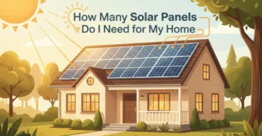 how many solar panels do I need for my home
