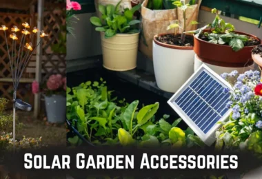 solar garden accessories