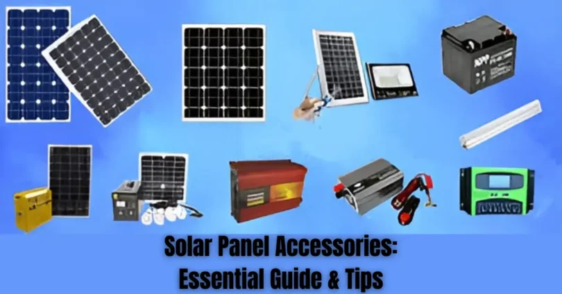 solar panel accessories