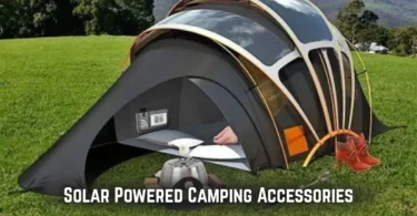 solar powered camping accessories