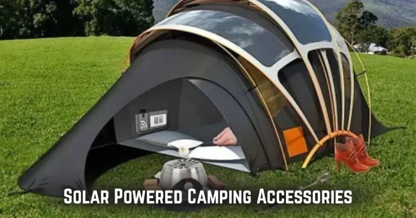 solar powered camping accessories