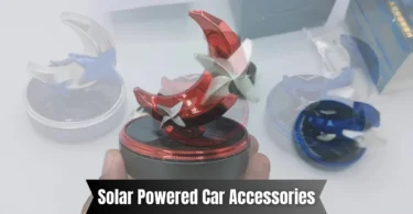 solar powered car accessories