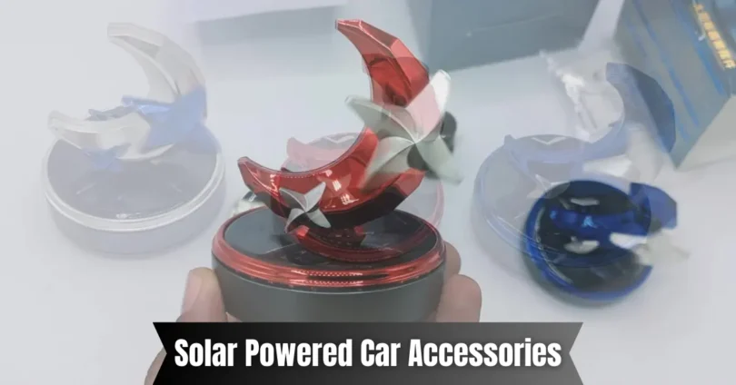 solar powered car accessories